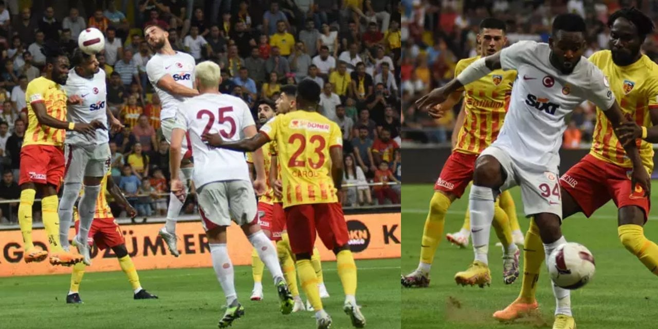 Kayseri de Kazanan Çıkmadı Galatasaray Sezonu Beraberlikle Açtı