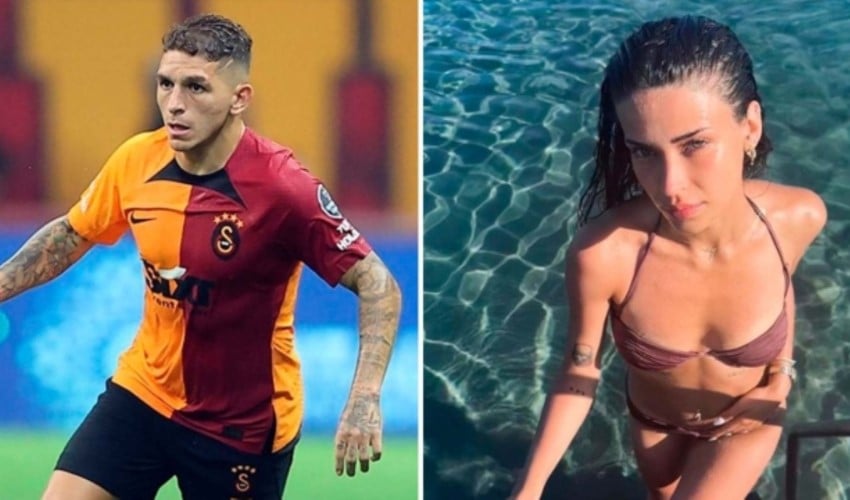 Galatasaraylı Lucas Torreira dan sevgilisi Devrim Özkan a sürpriz