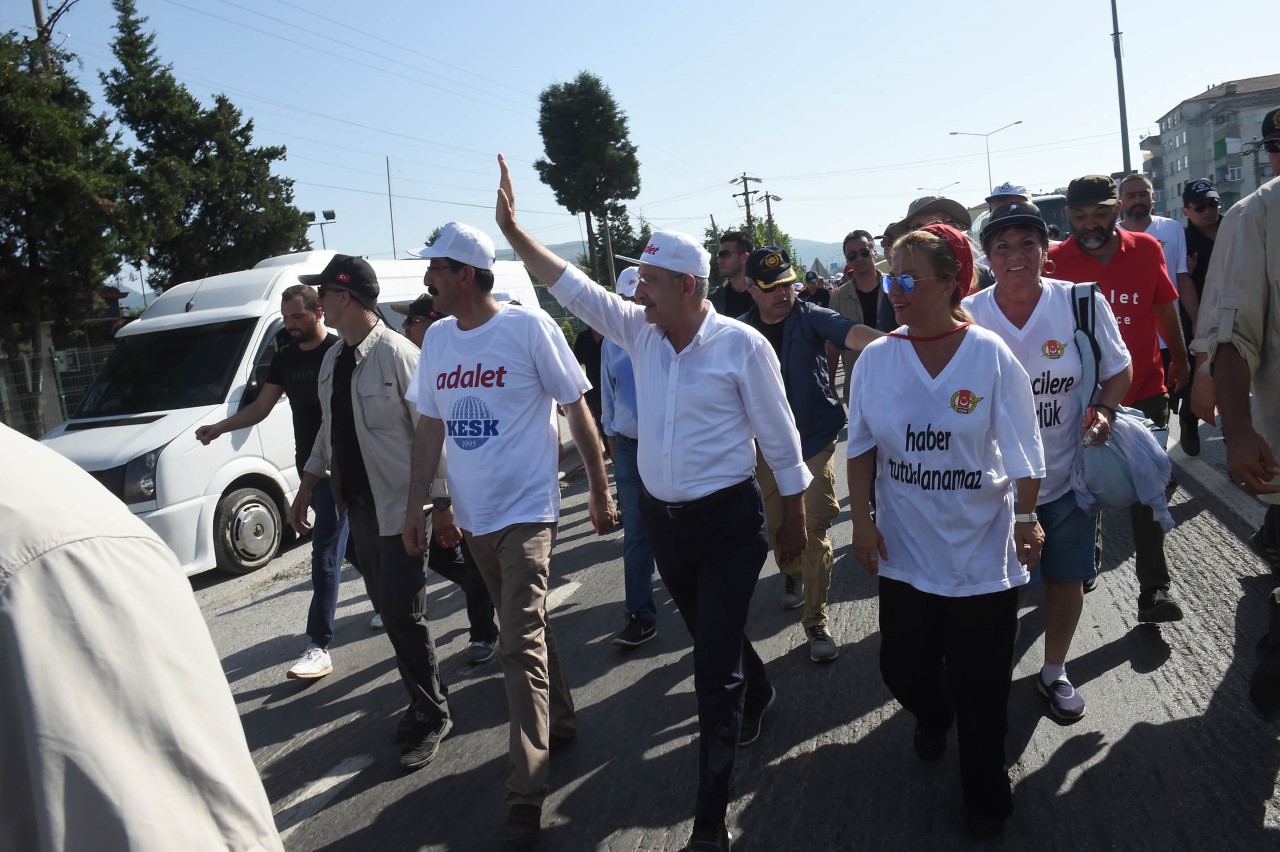 Adalet yürüyüşü'nde 16. gün 101