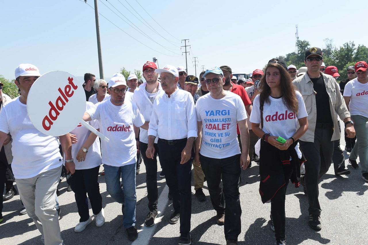 Adalet yürüyüşü'nde 16. gün 102