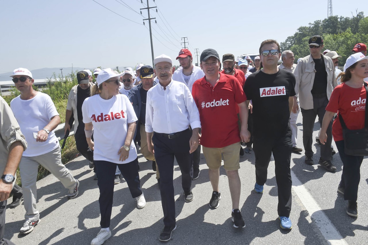 Adalet yürüyüşü'nde 16. gün 103