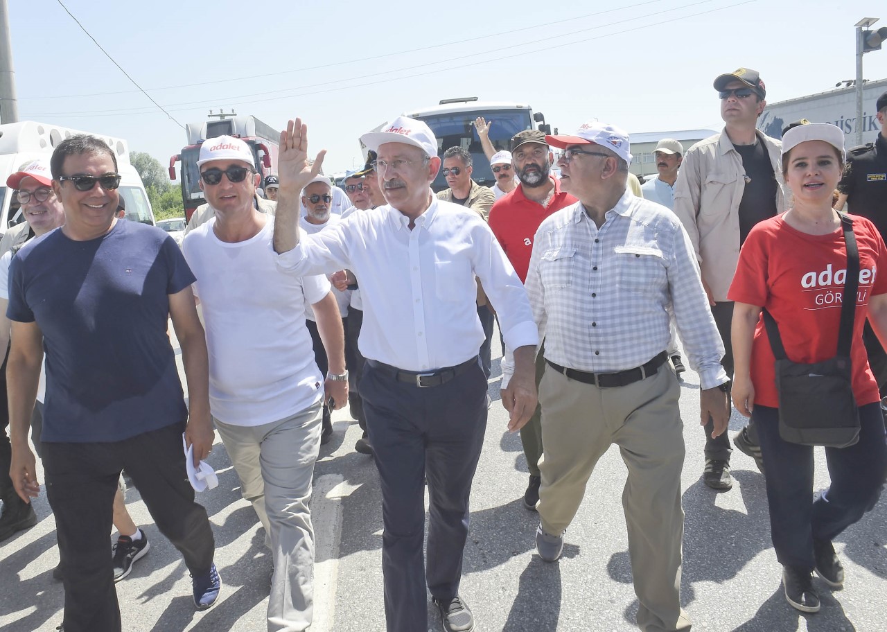 Adalet yürüyüşü'nde 16. gün 104