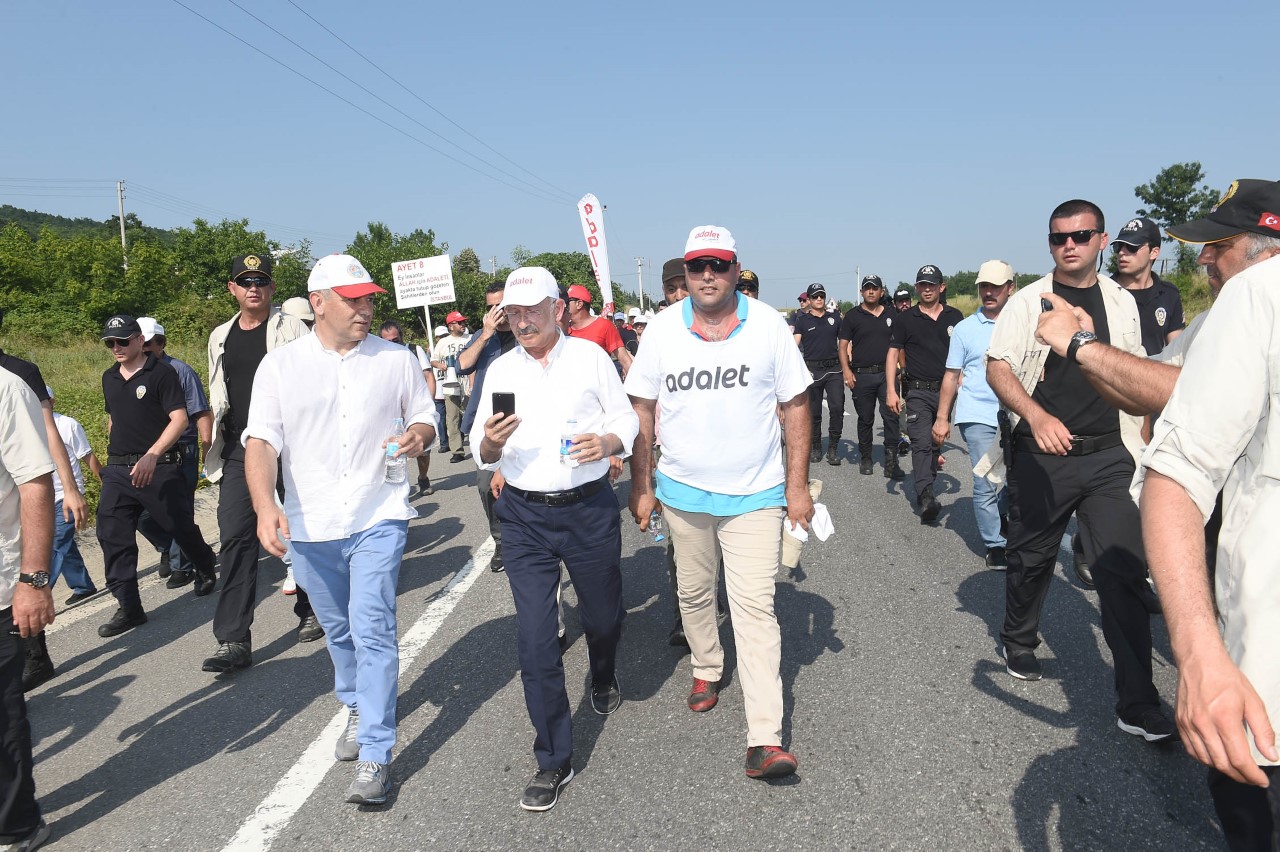 Adalet yürüyüşü'nde 16. gün 11