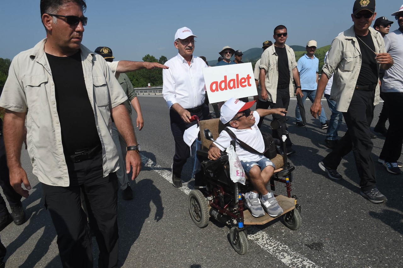Adalet yürüyüşü'nde 16. gün 12