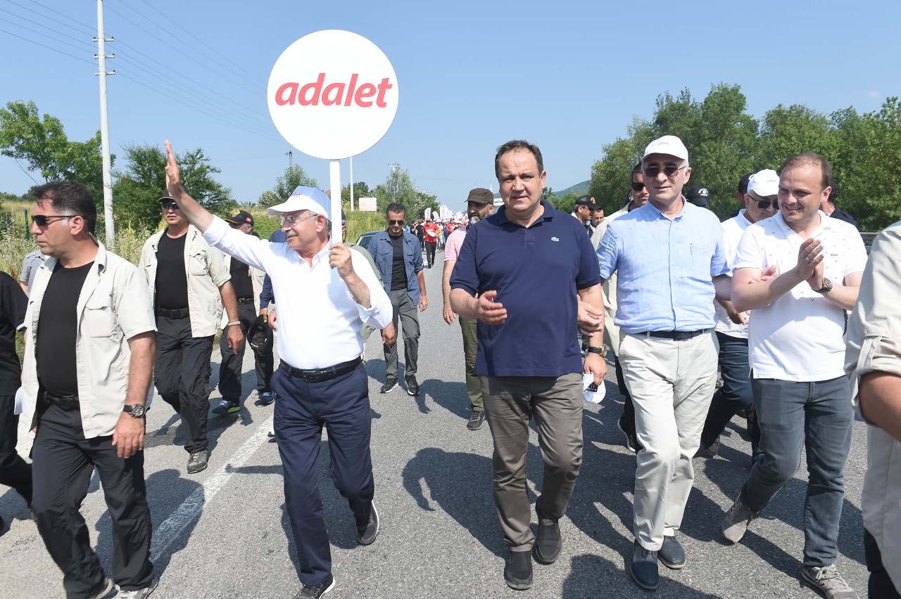 Adalet yürüyüşü'nde 16. gün 14