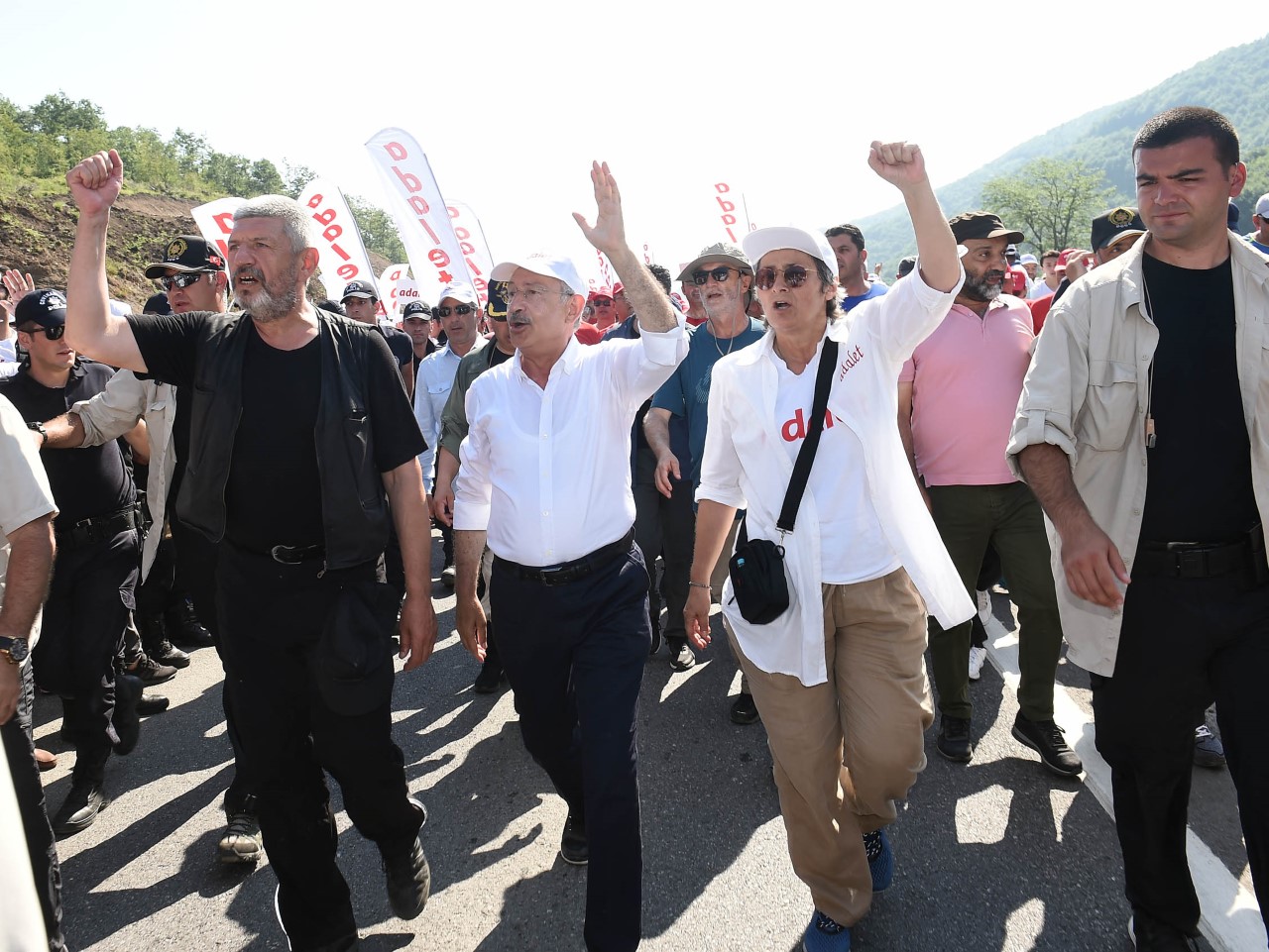 Adalet yürüyüşü'nde 16. gün 15