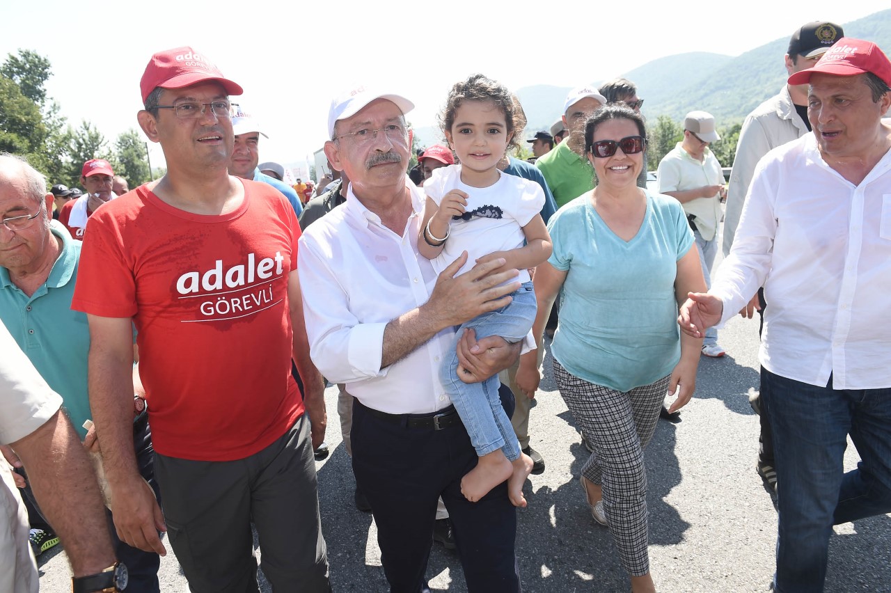 Adalet yürüyüşü'nde 16. gün 16