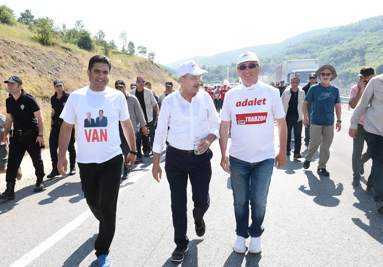 Adalet yürüyüşü'nde 16. gün 20