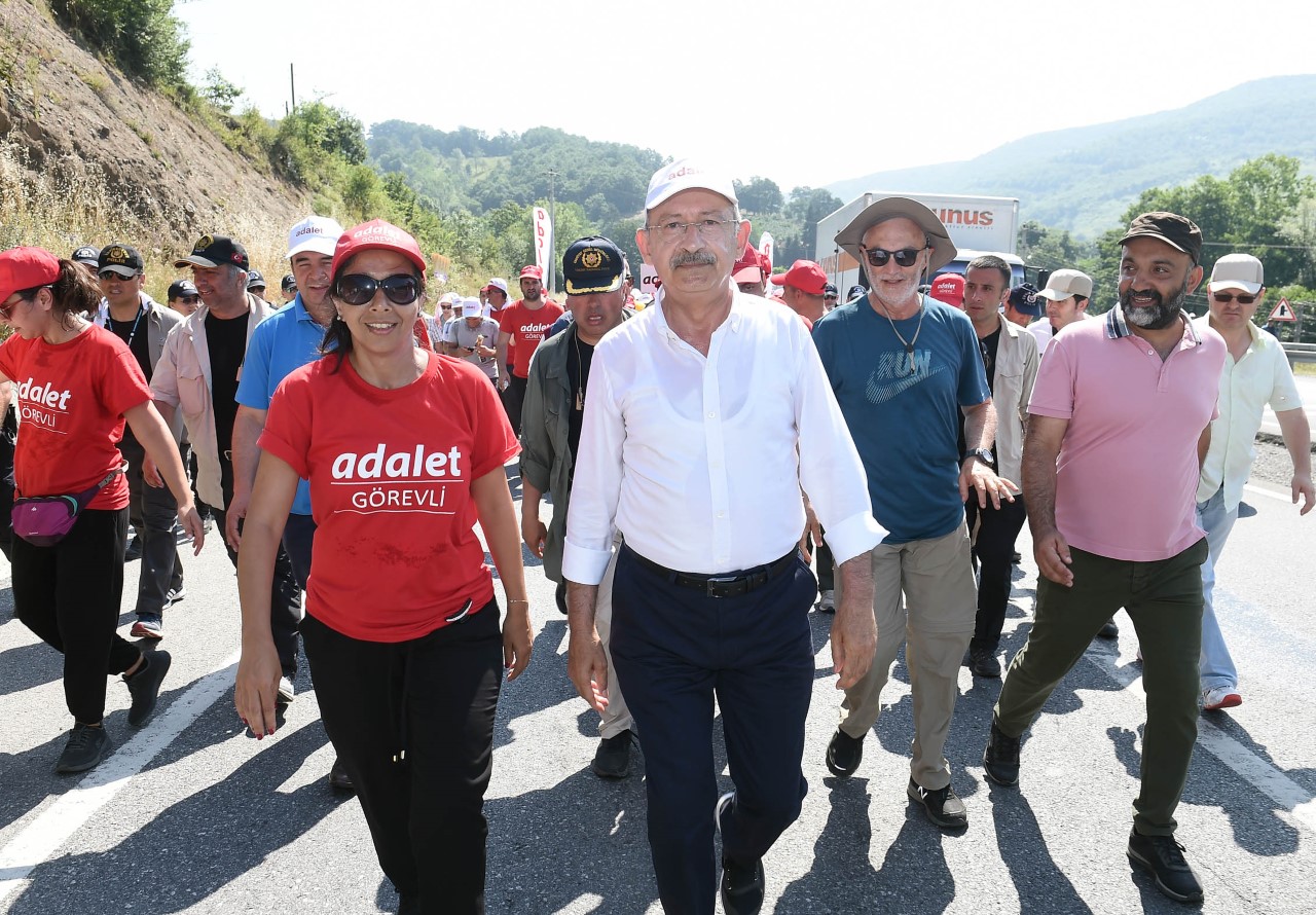 Adalet yürüyüşü'nde 16. gün 22