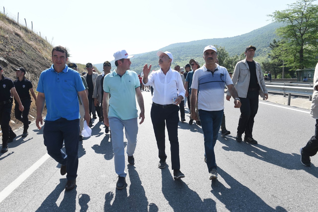Adalet yürüyüşü'nde 16. gün 24