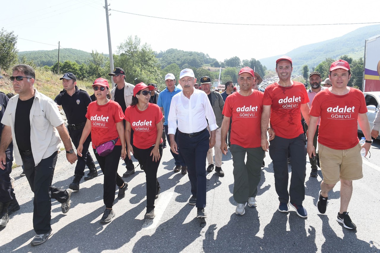 Adalet yürüyüşü'nde 16. gün 25