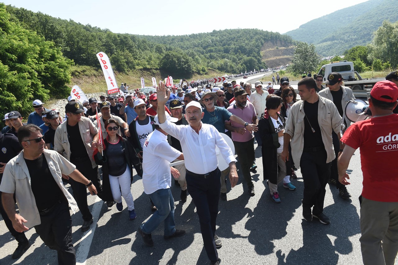 Adalet yürüyüşü'nde 16. gün 31