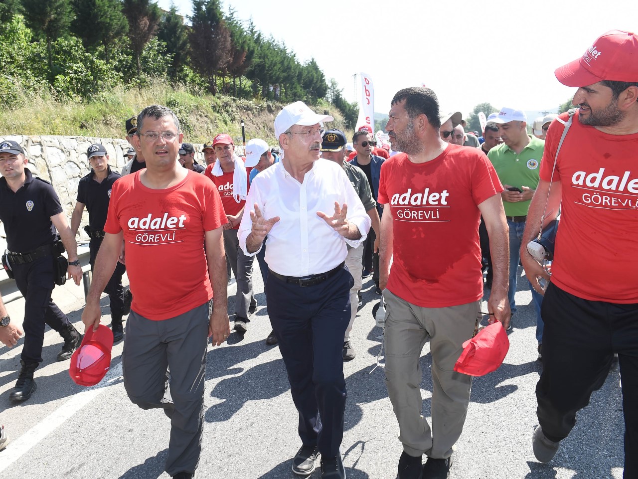 Adalet yürüyüşü'nde 16. gün 32
