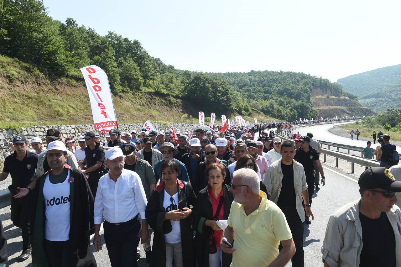 Adalet yürüyüşü'nde 16. gün 33