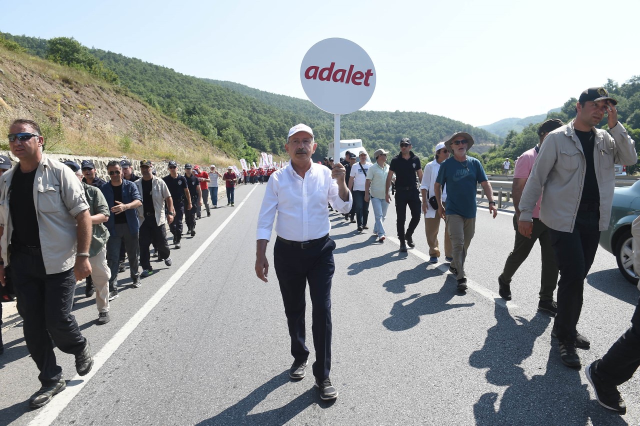 Adalet yürüyüşü'nde 16. gün 34