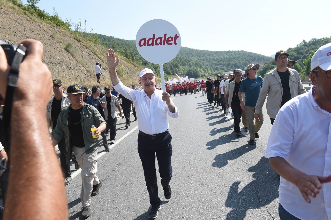 Adalet yürüyüşü'nde 16. gün 37
