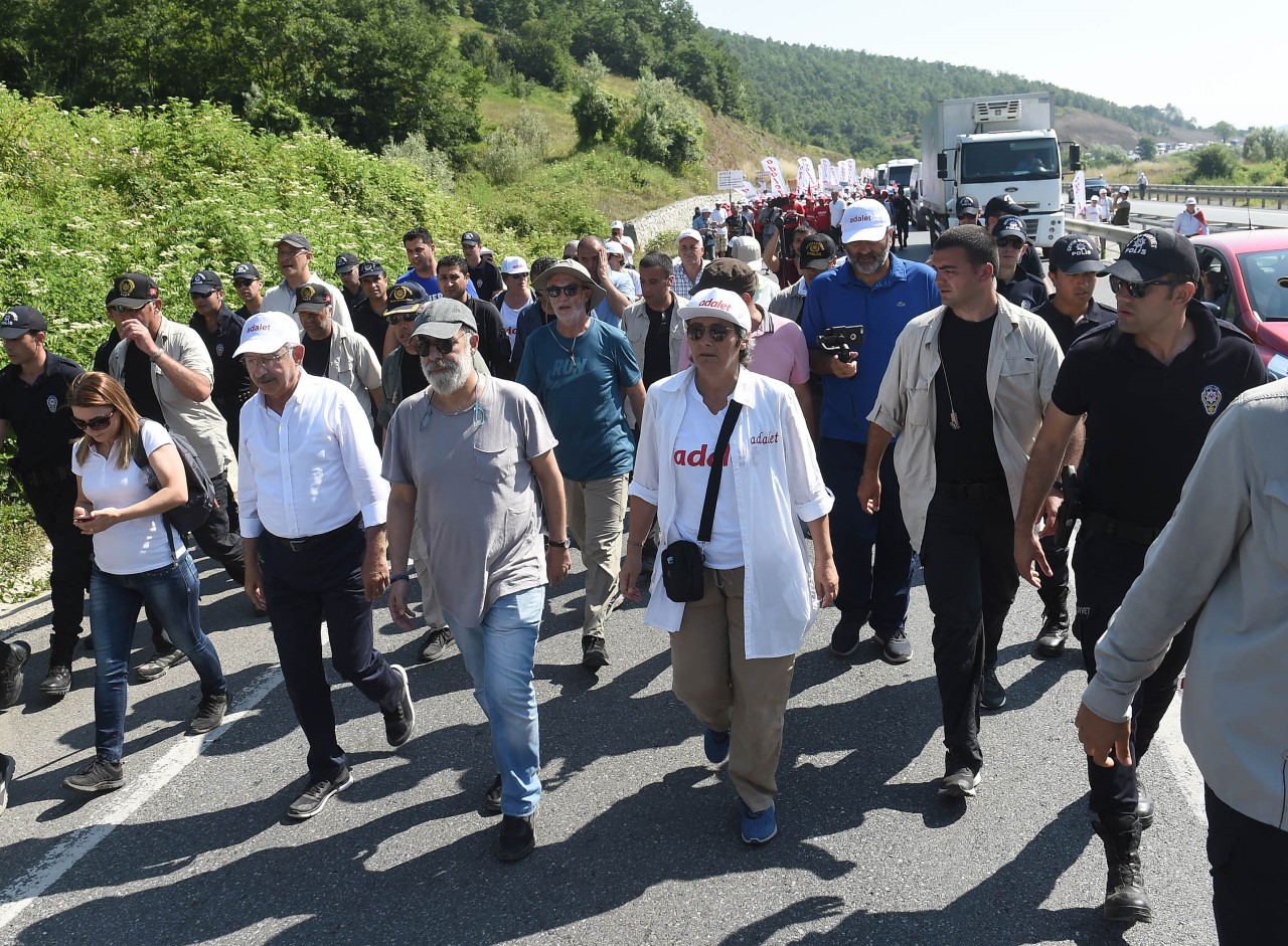 Adalet yürüyüşü'nde 16. gün 39