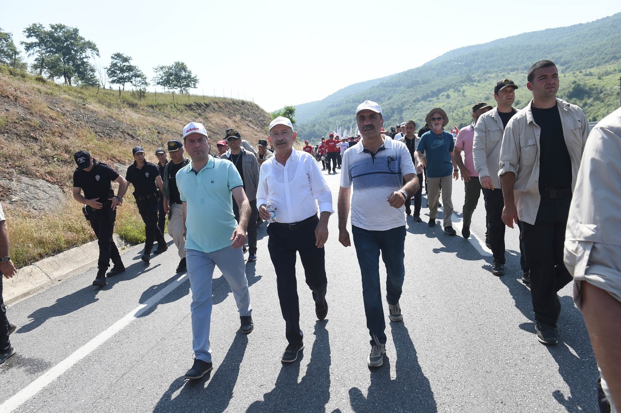 Adalet yürüyüşü'nde 16. gün 42