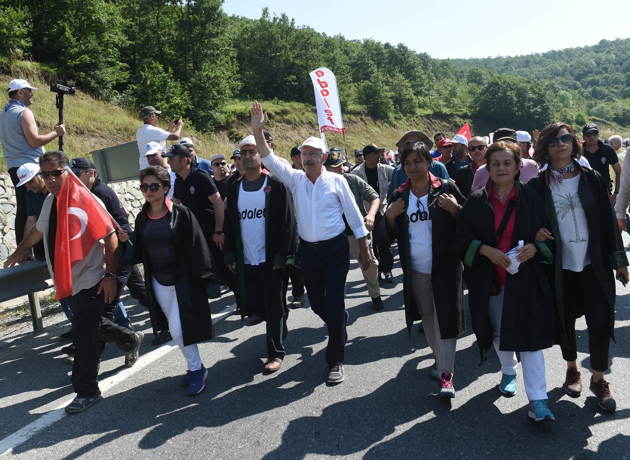 Adalet yürüyüşü'nde 16. gün 43