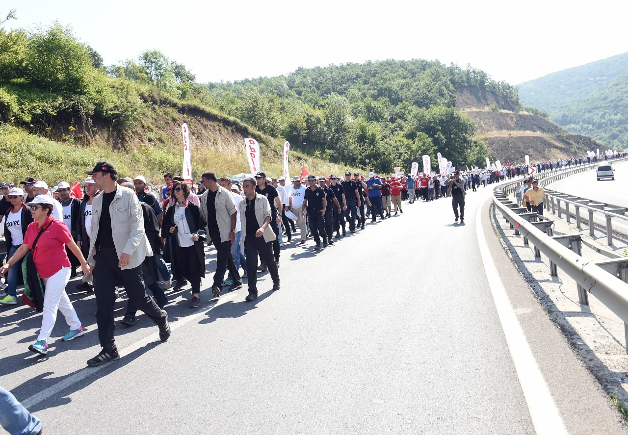 Adalet yürüyüşü'nde 16. gün 45