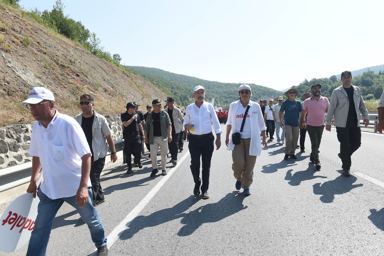 Adalet yürüyüşü'nde 16. gün 46