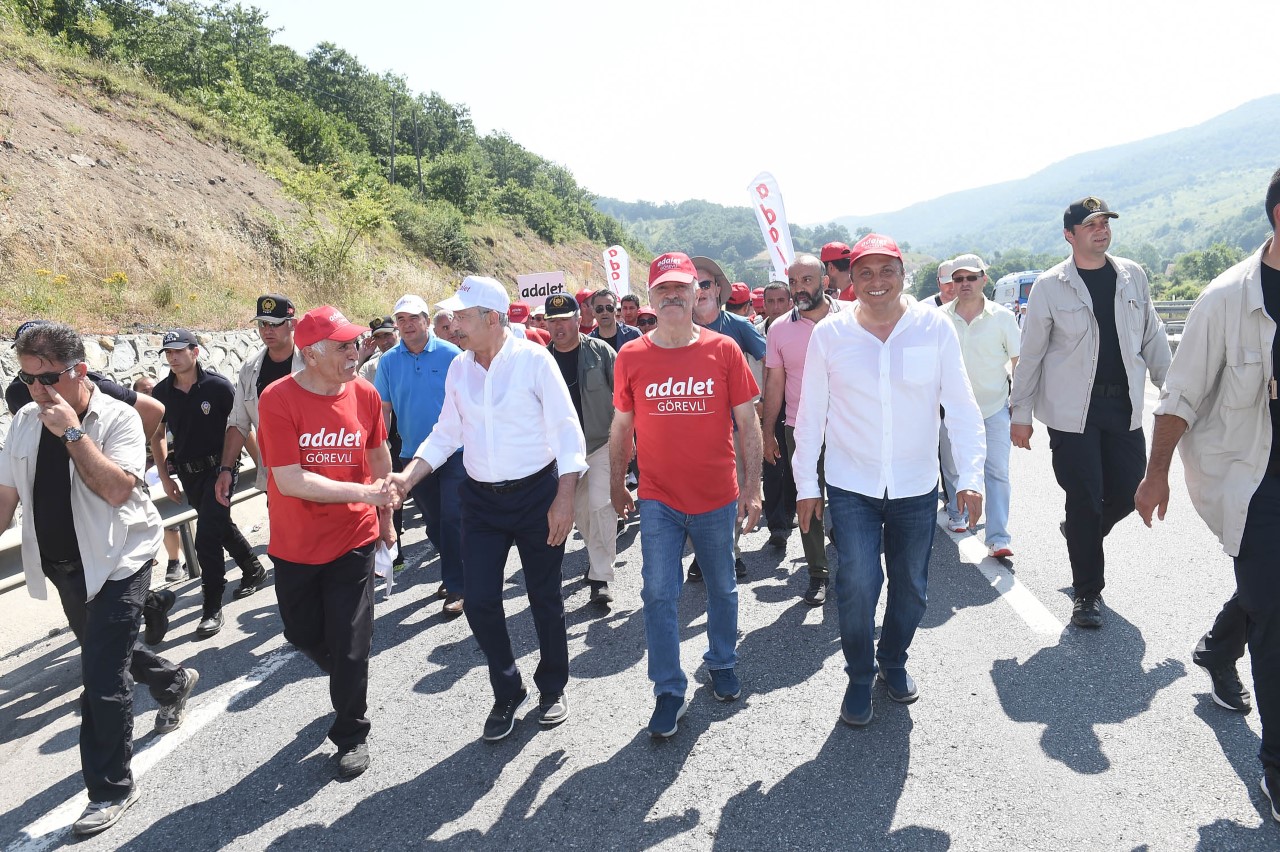 Adalet yürüyüşü'nde 16. gün 47