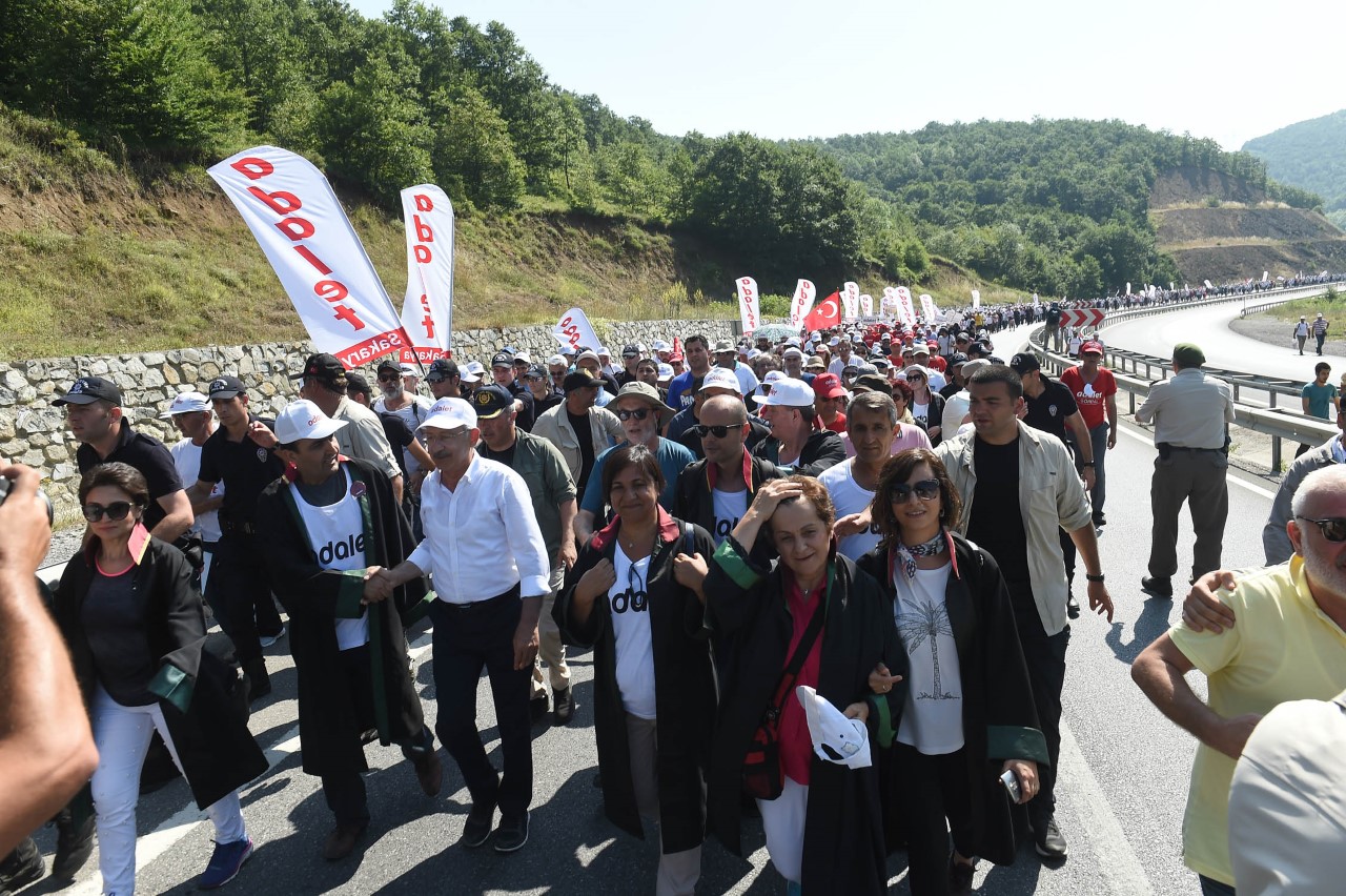Adalet yürüyüşü'nde 16. gün 49