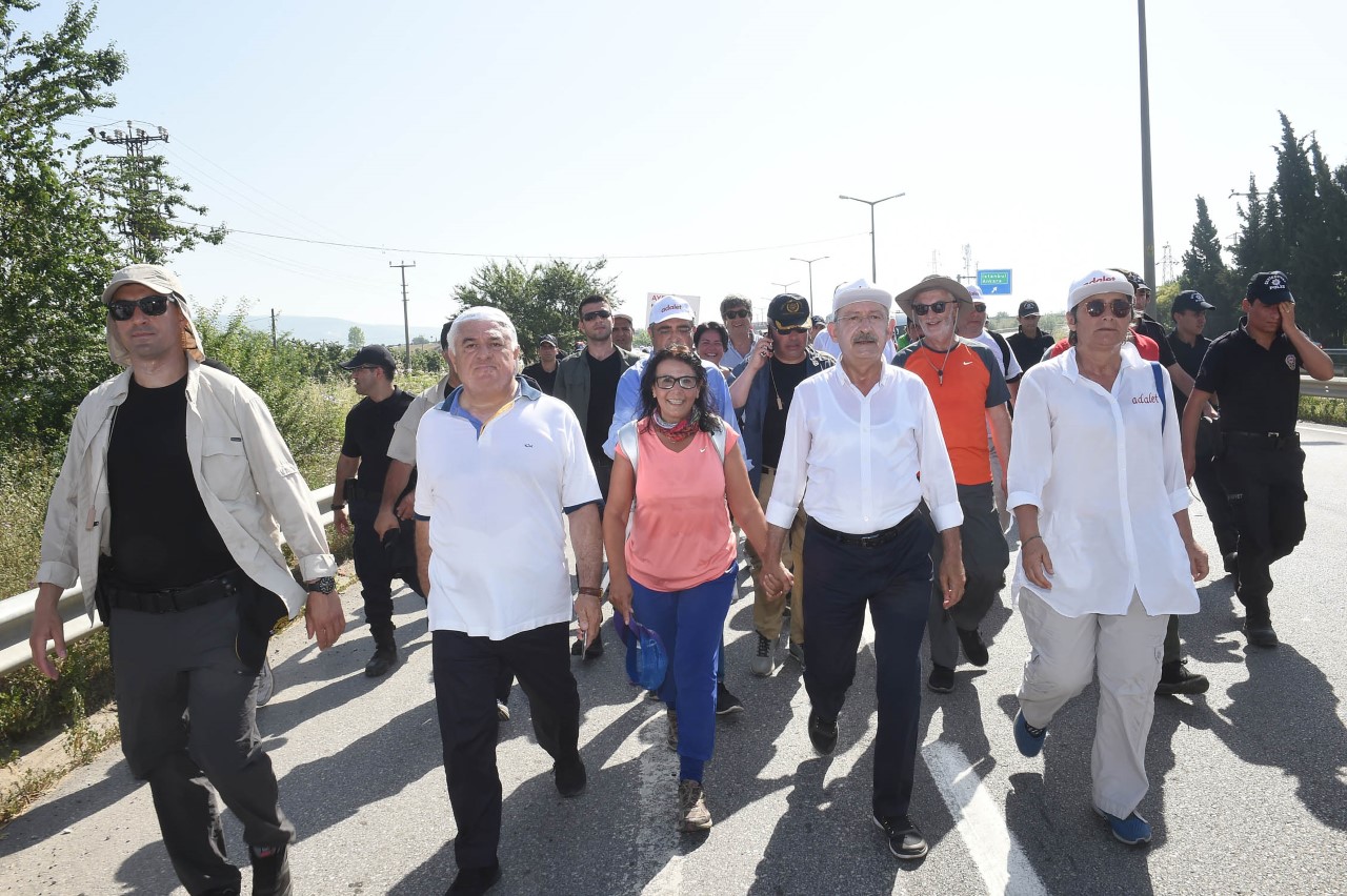 Adalet yürüyüşü'nde 16. gün 5