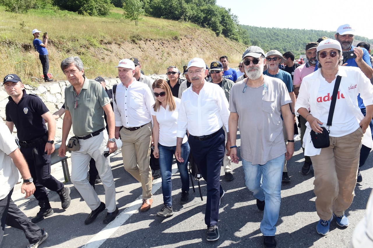 Adalet yürüyüşü'nde 16. gün 50