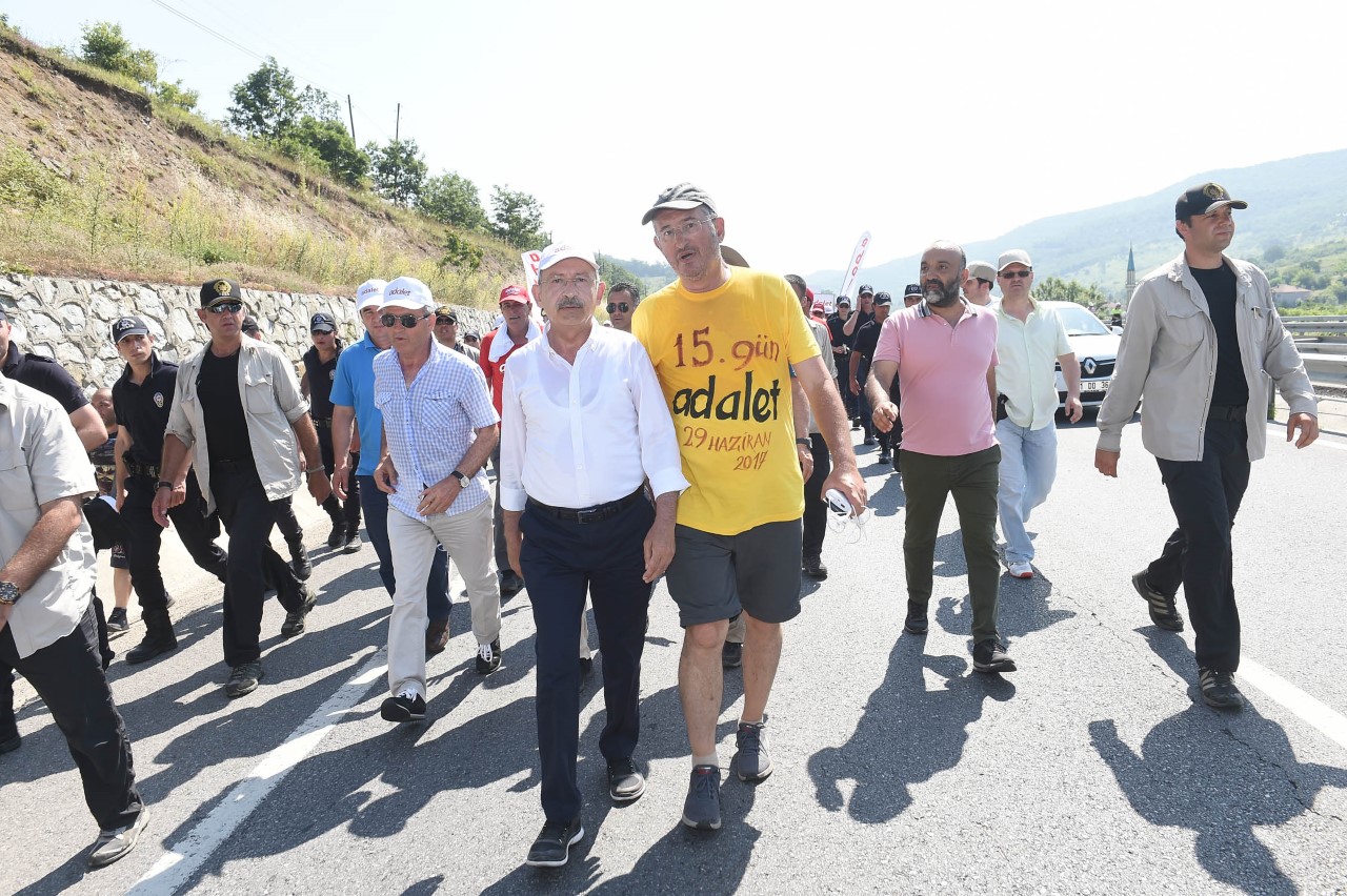 Adalet yürüyüşü'nde 16. gün 51