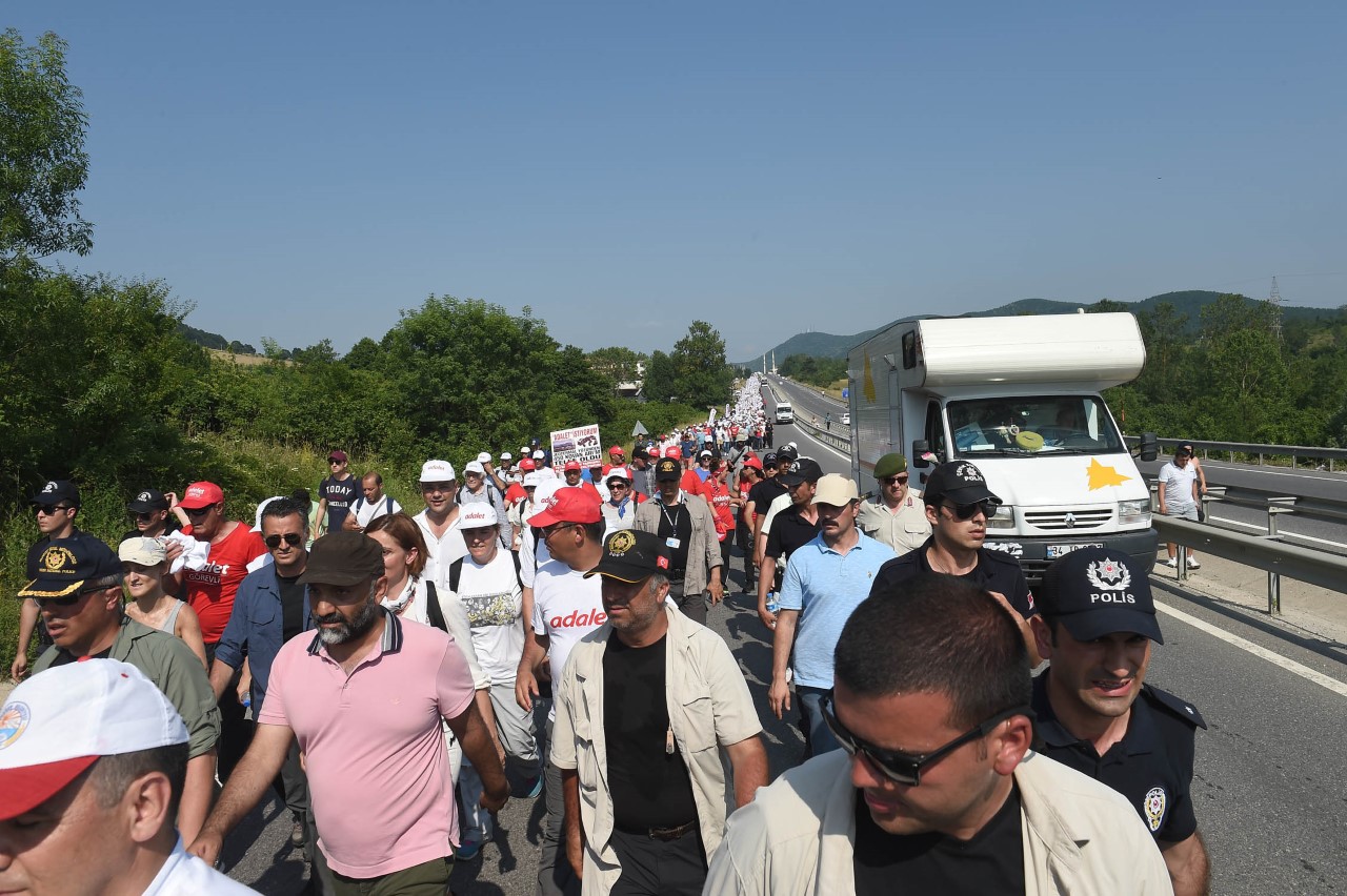 Adalet yürüyüşü'nde 16. gün 57