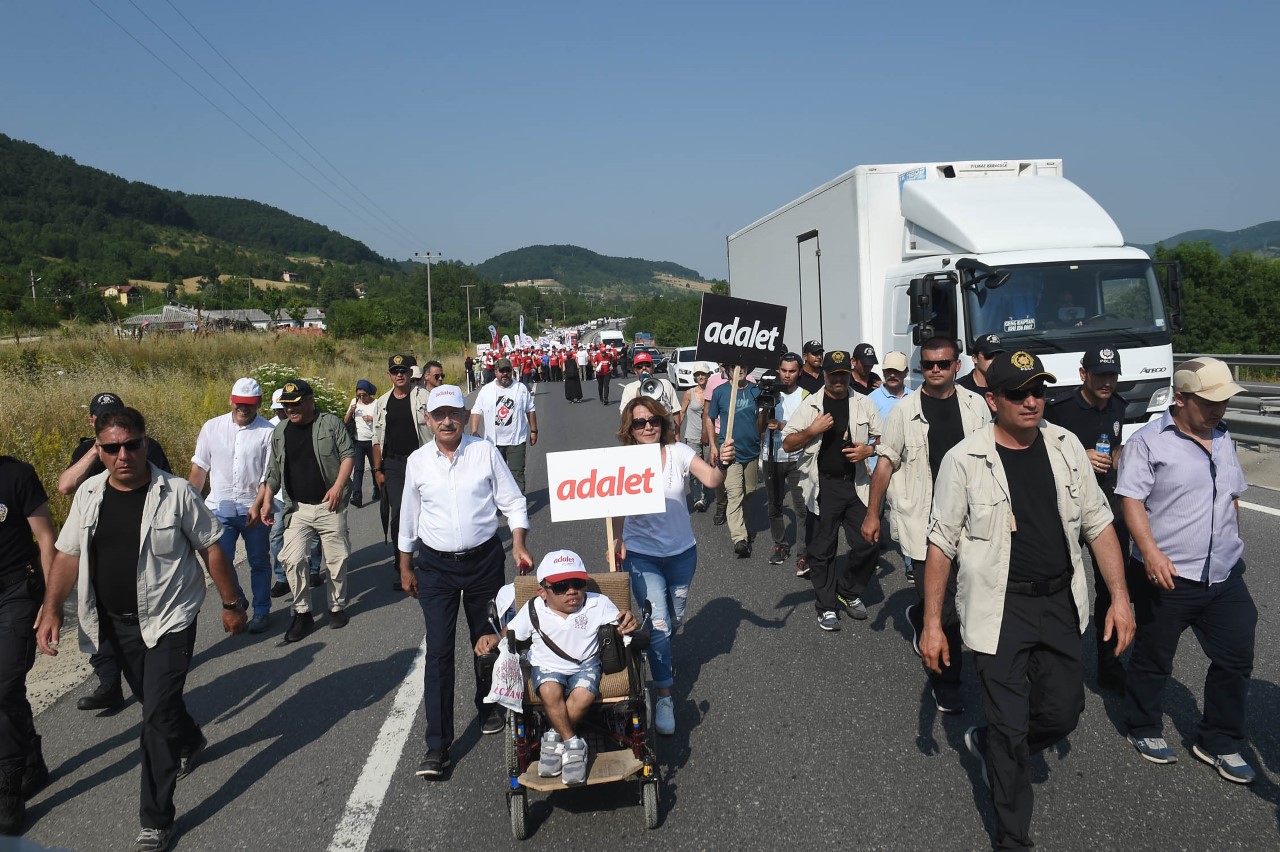 Adalet yürüyüşü'nde 16. gün 58