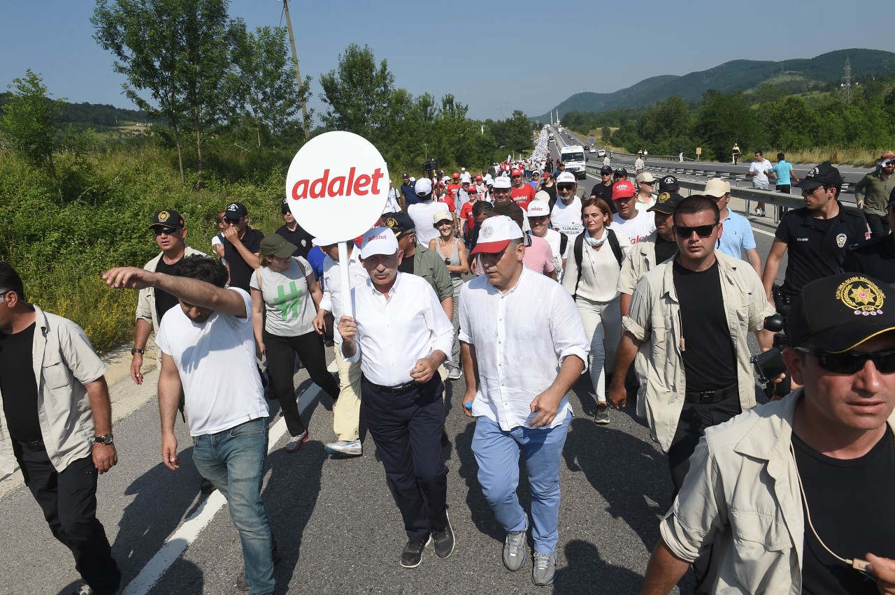 Adalet yürüyüşü'nde 16. gün 61