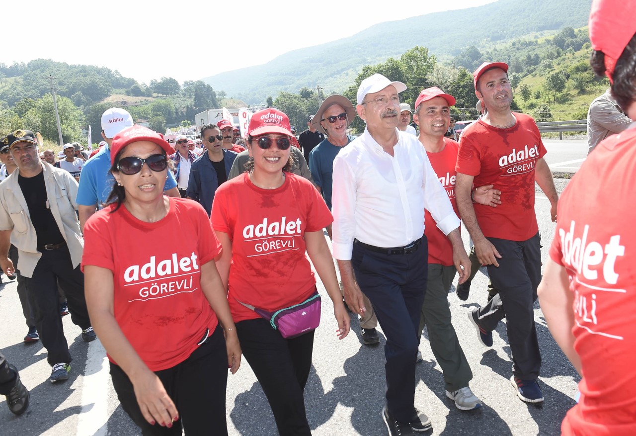 Adalet yürüyüşü'nde 16. gün 70