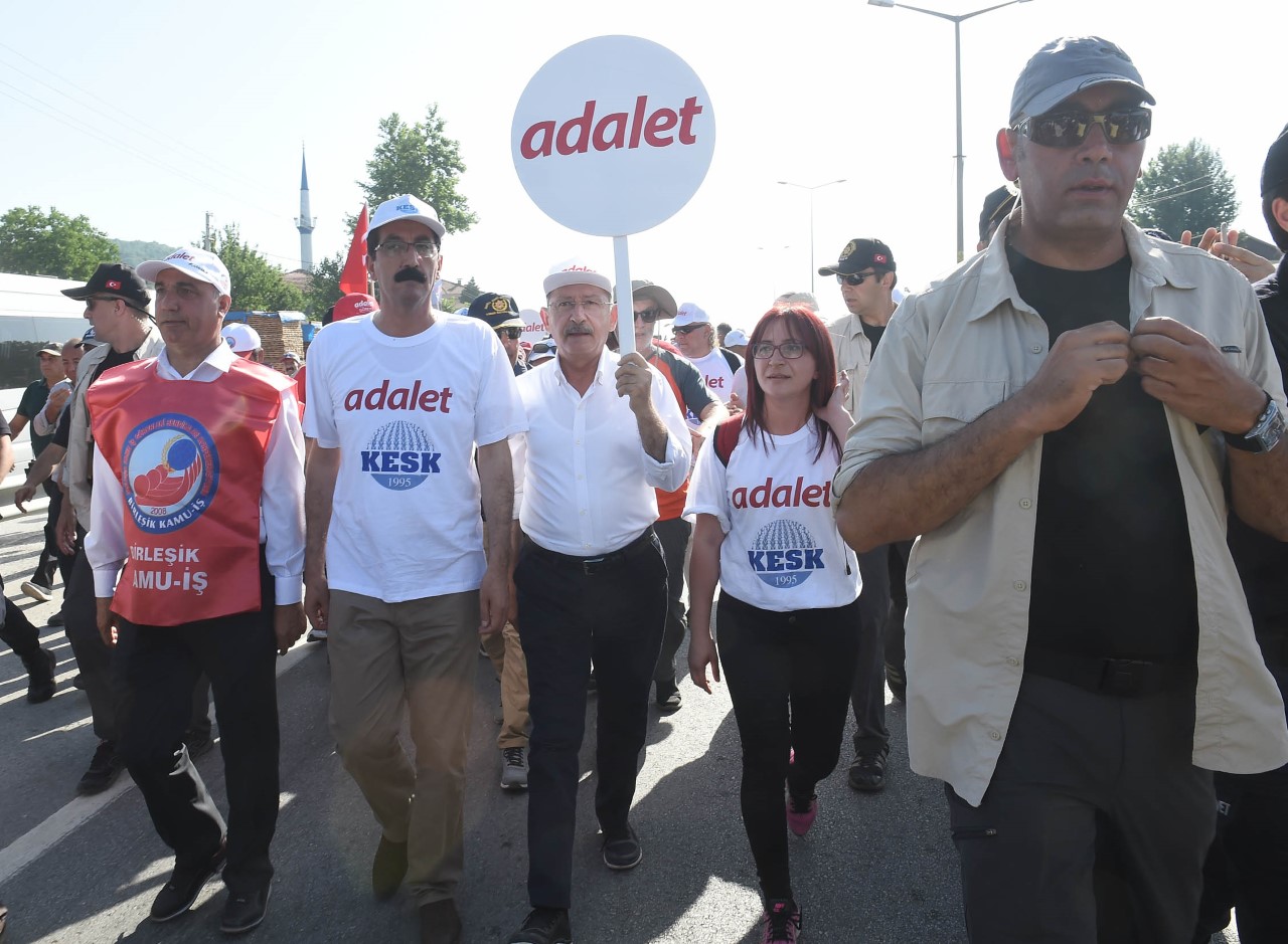 Adalet yürüyüşü'nde 16. gün 75