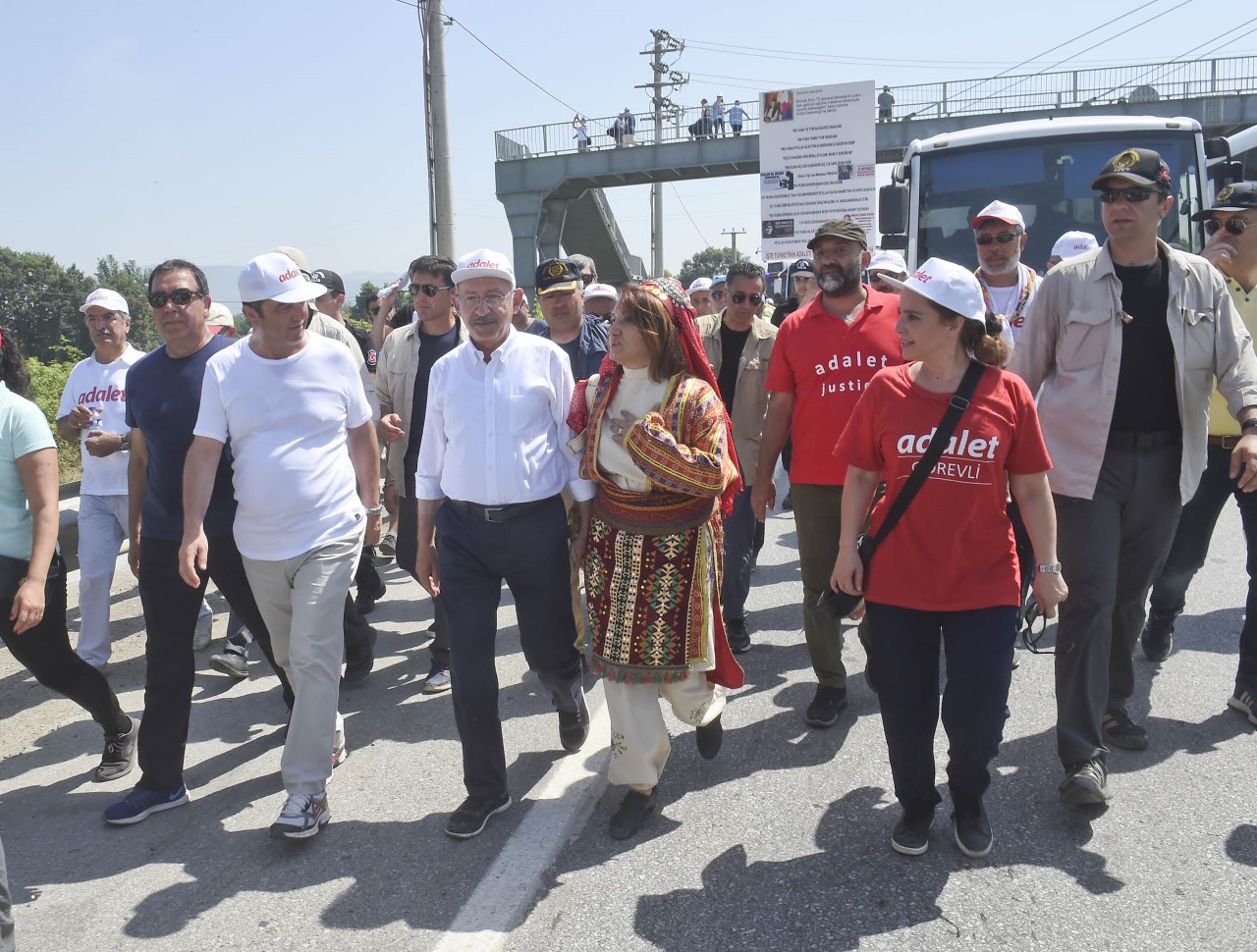Adalet yürüyüşü'nde 16. gün 80