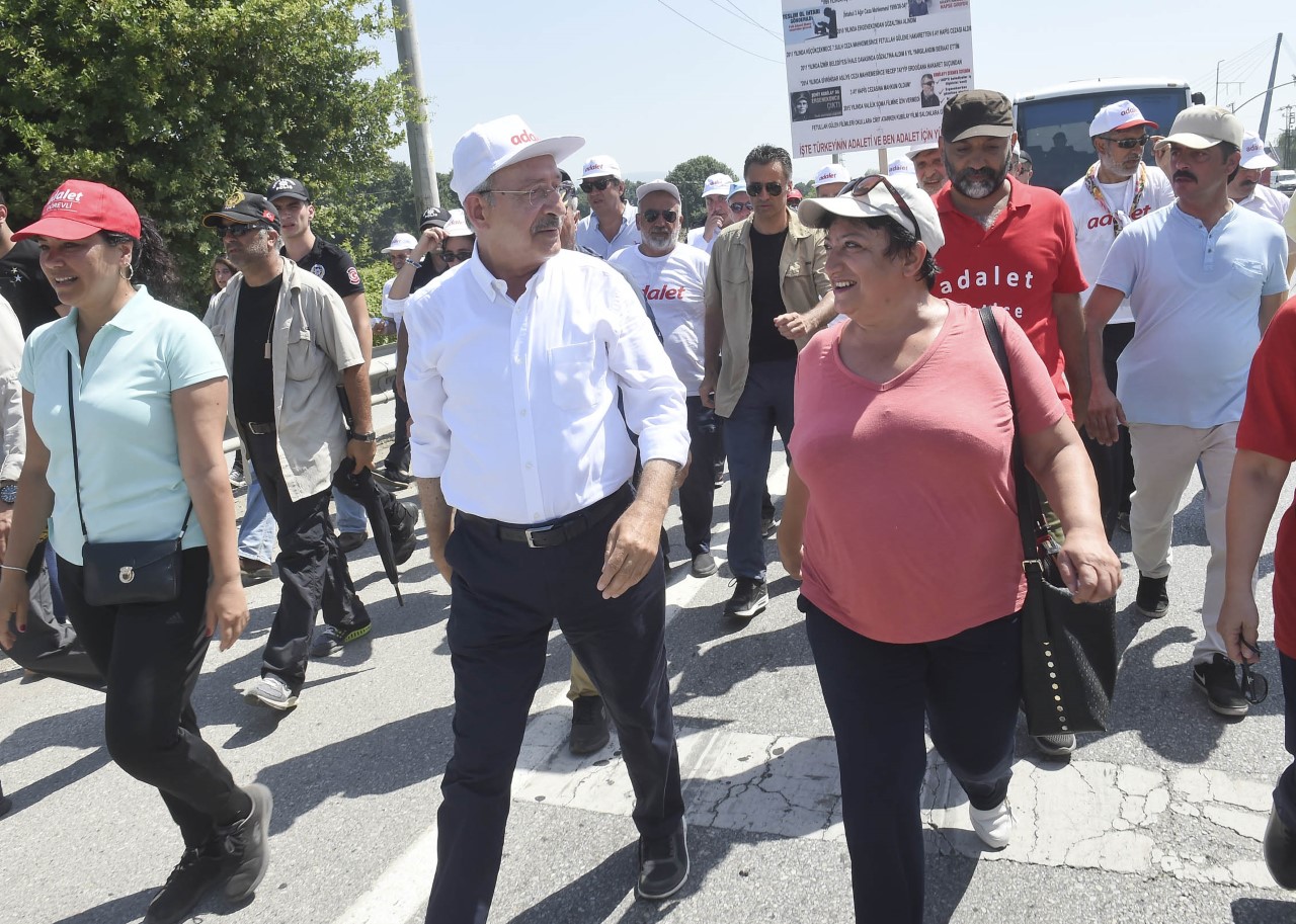 Adalet yürüyüşü'nde 16. gün 81