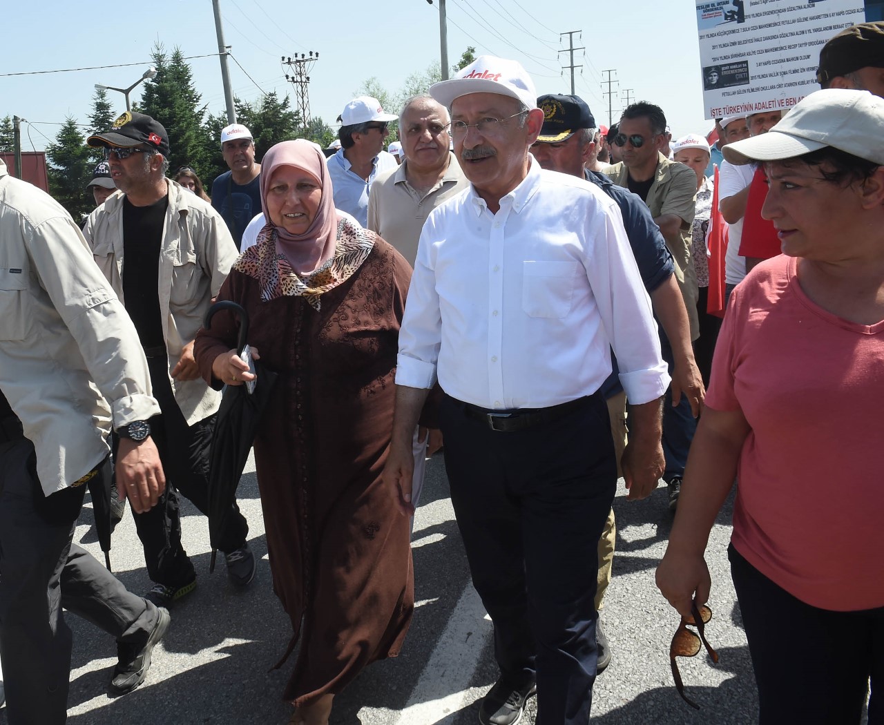 Adalet yürüyüşü'nde 16. gün 82