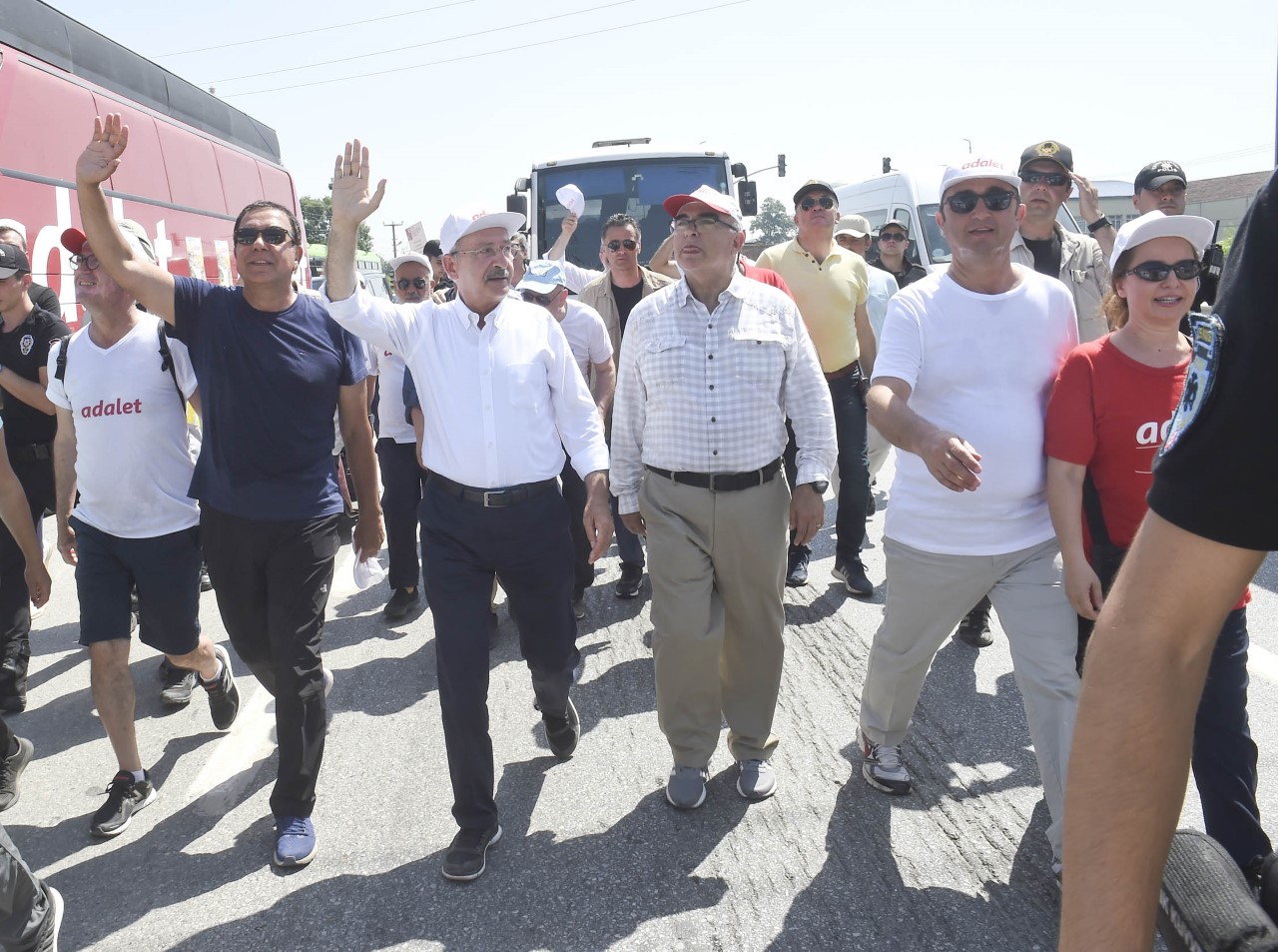 Adalet yürüyüşü'nde 16. gün 84