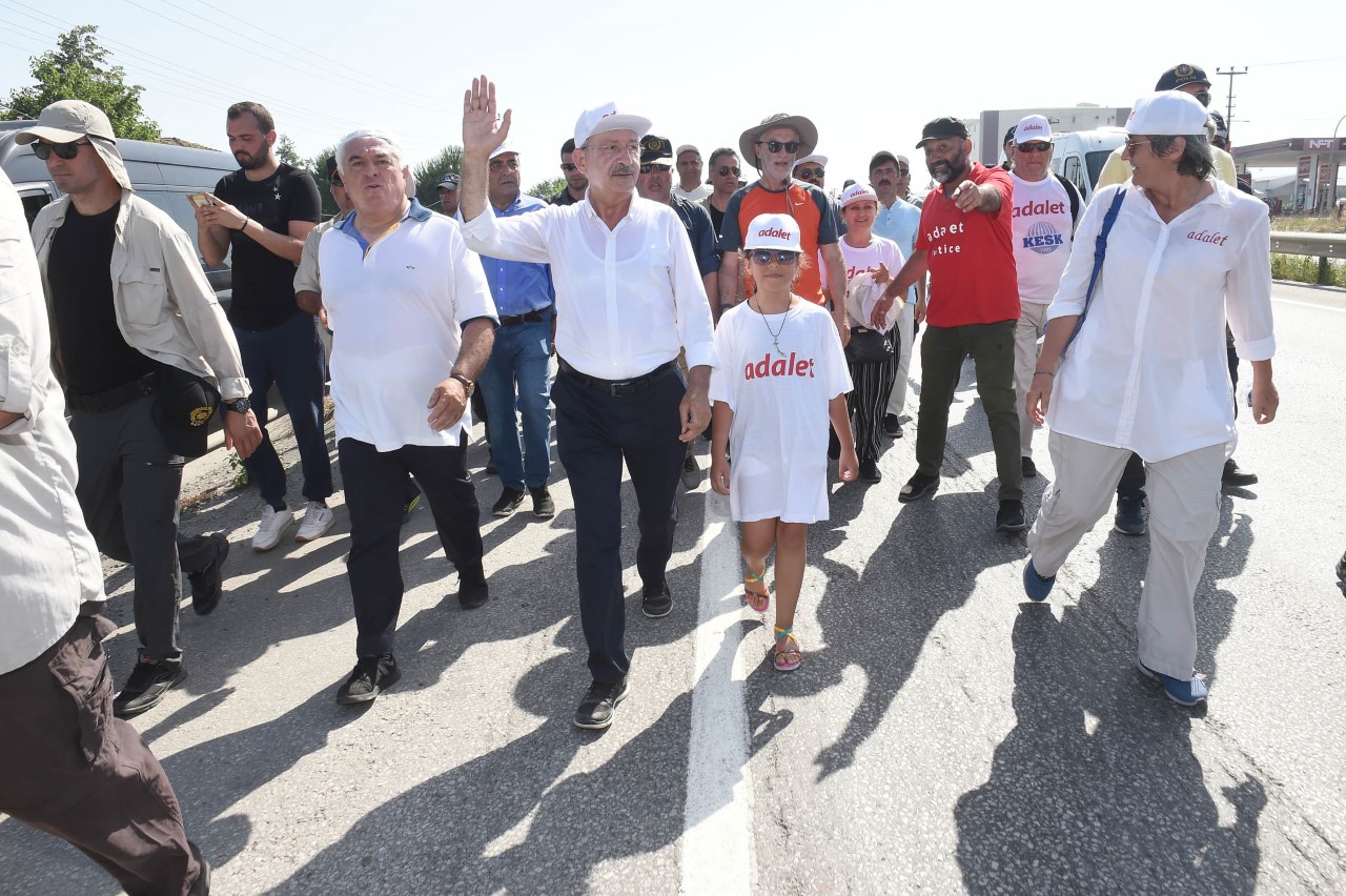 Adalet yürüyüşü'nde 16. gün 85