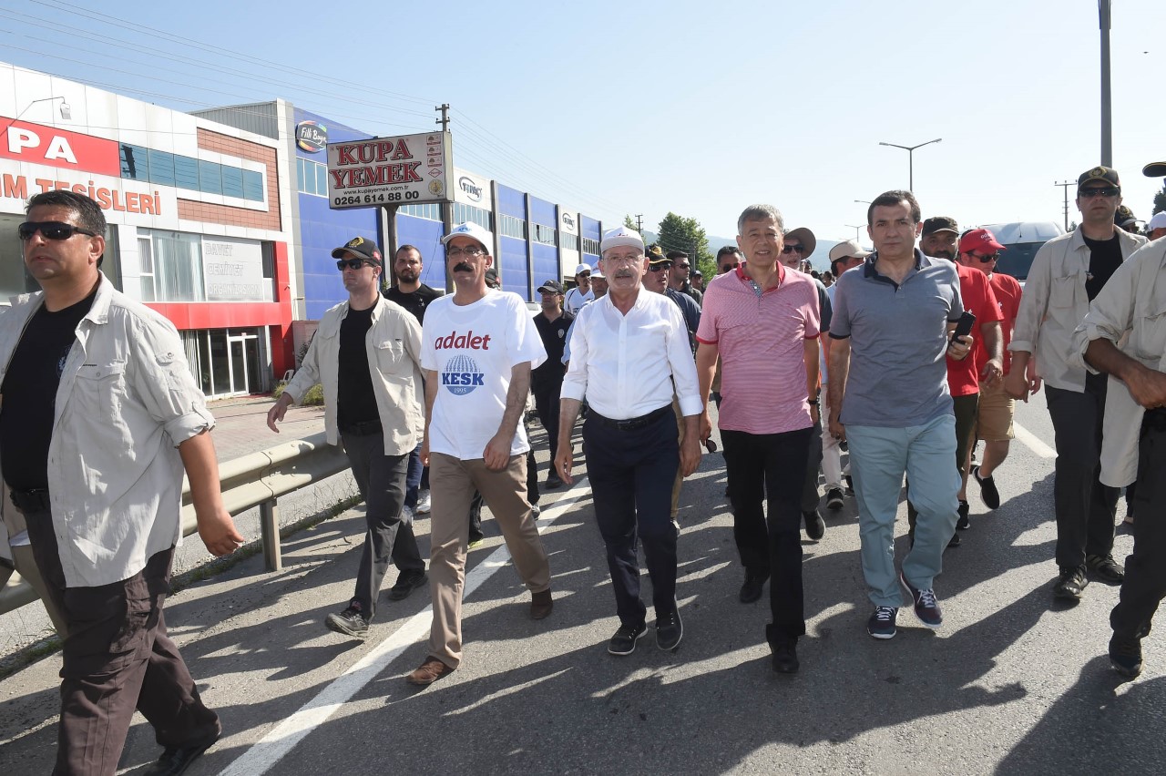 Adalet yürüyüşü'nde 16. gün 87