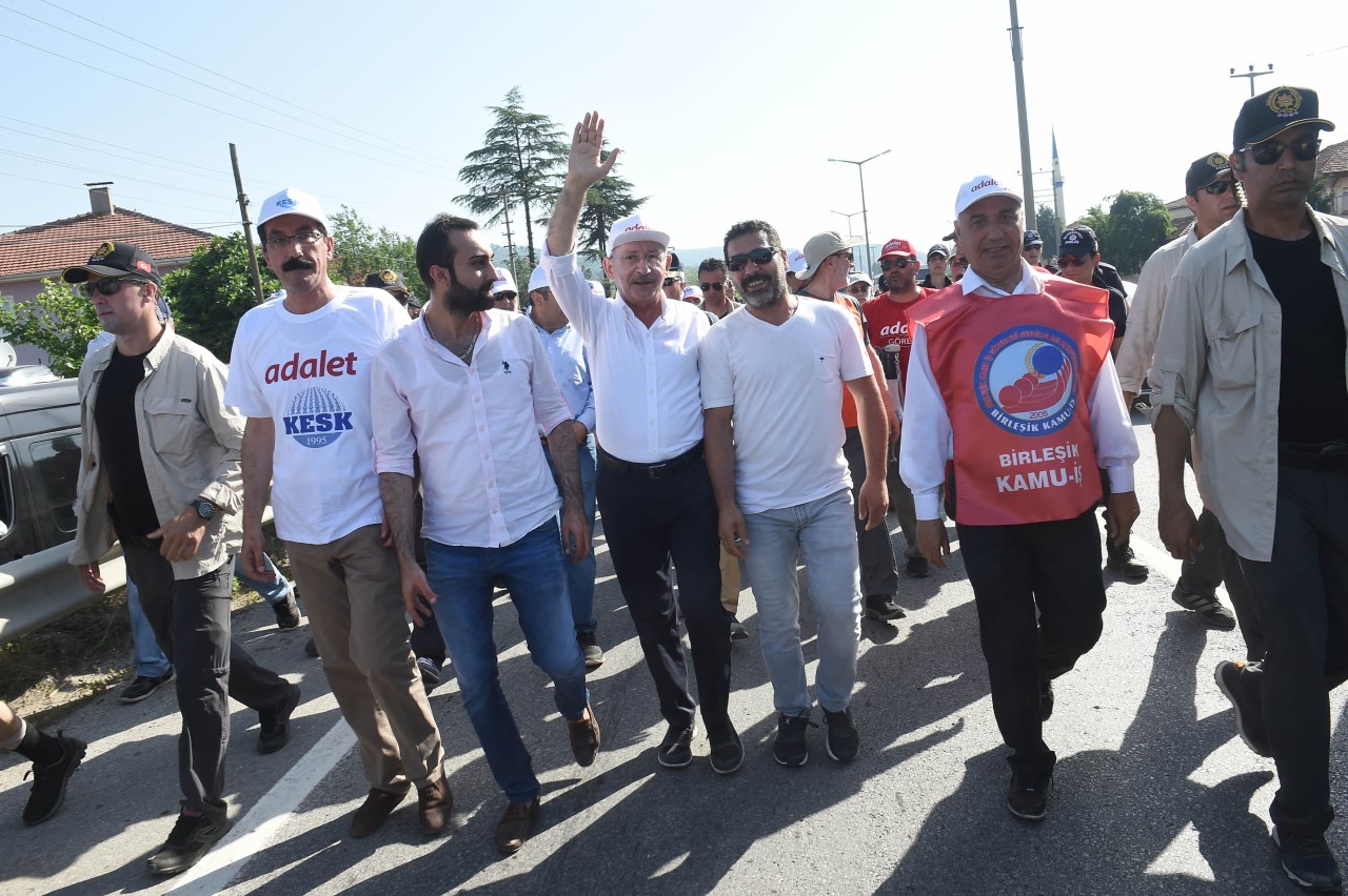 Adalet yürüyüşü'nde 16. gün 88