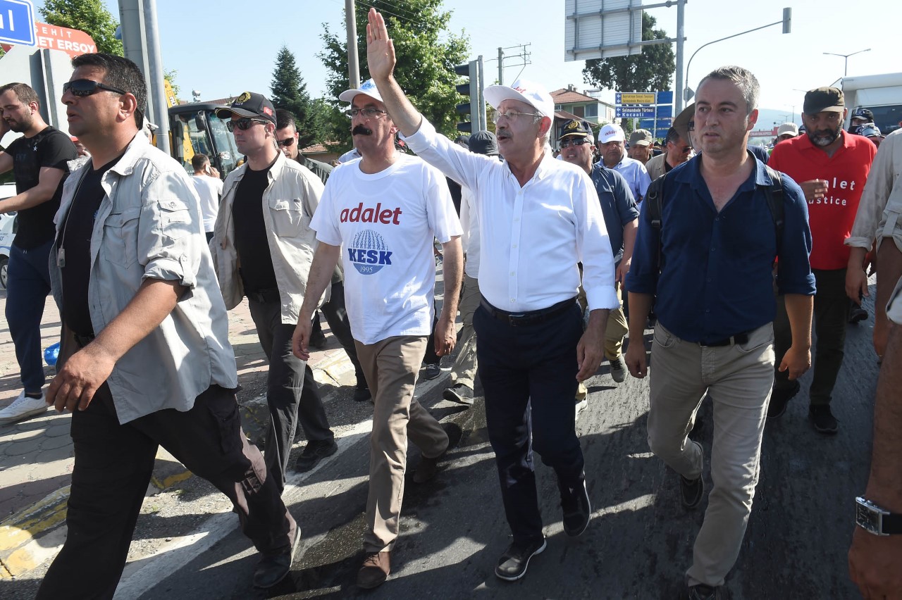 Adalet yürüyüşü'nde 16. gün 89