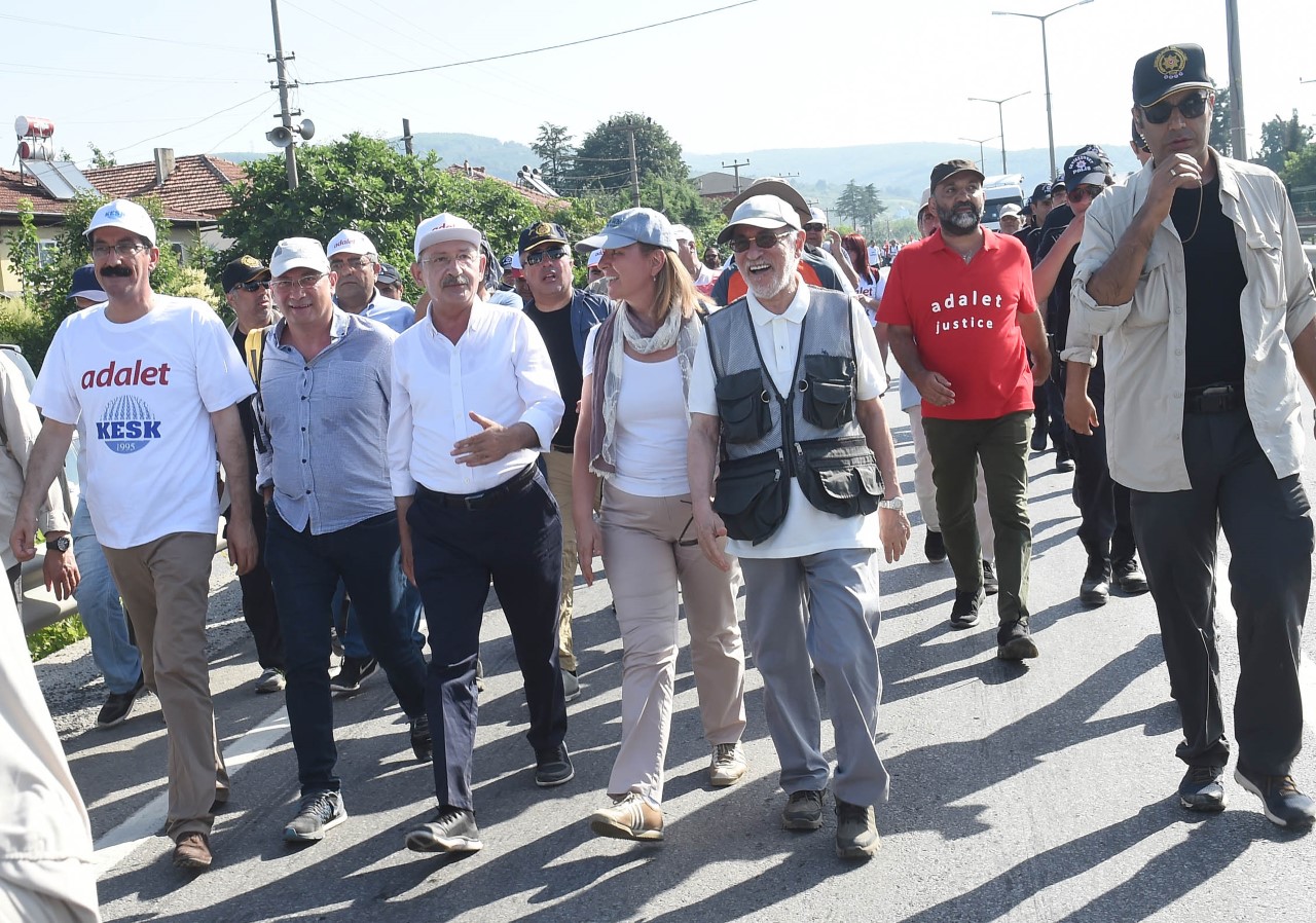 Adalet yürüyüşü'nde 16. gün 92