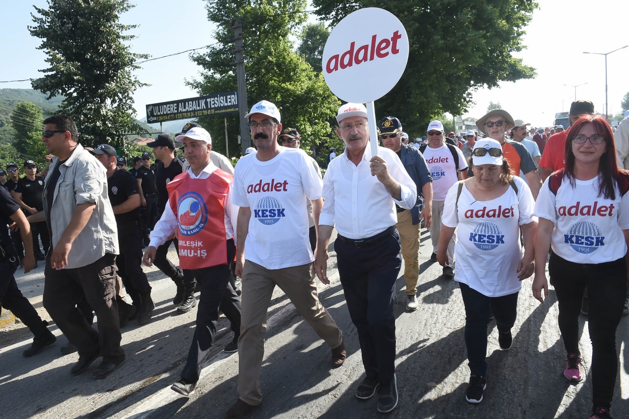 Adalet yürüyüşü'nde 16. gün 94