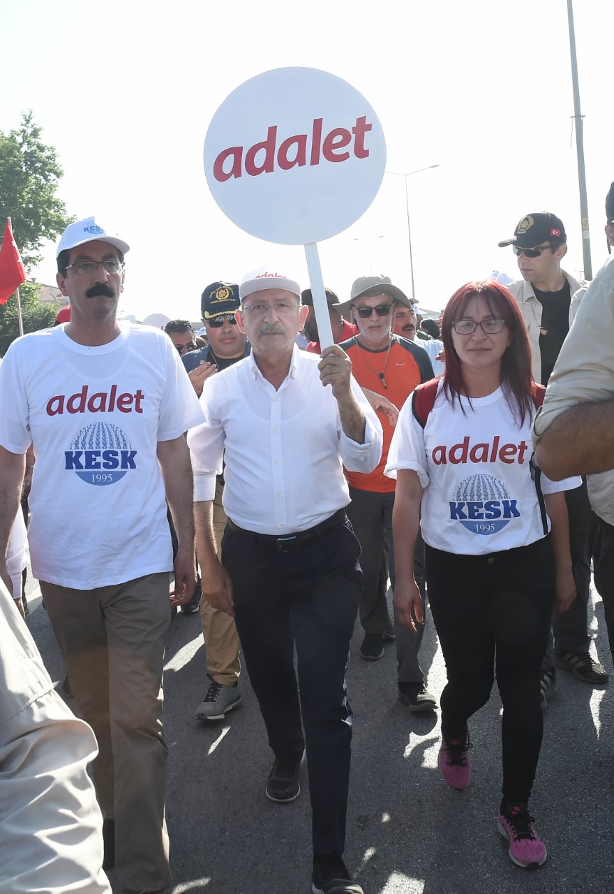 Adalet yürüyüşü'nde 16. gün 95