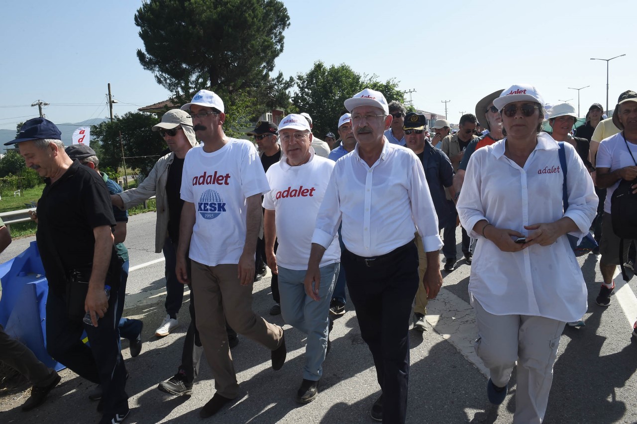 Adalet yürüyüşü'nde 16. gün 97