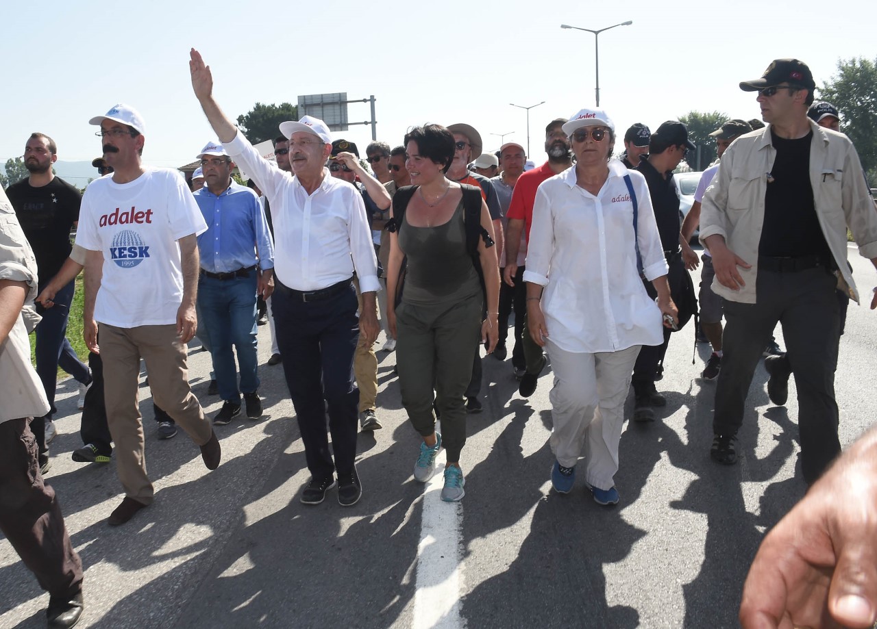 Adalet yürüyüşü'nde 16. gün 99