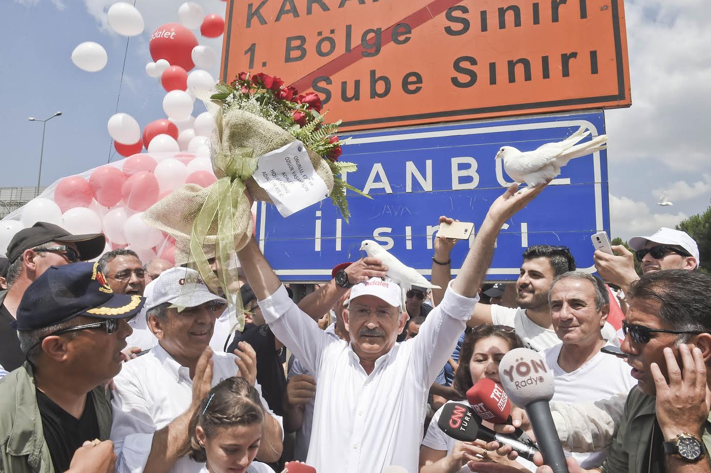 Adalet Yürüyüşü'nde 23 gün 11