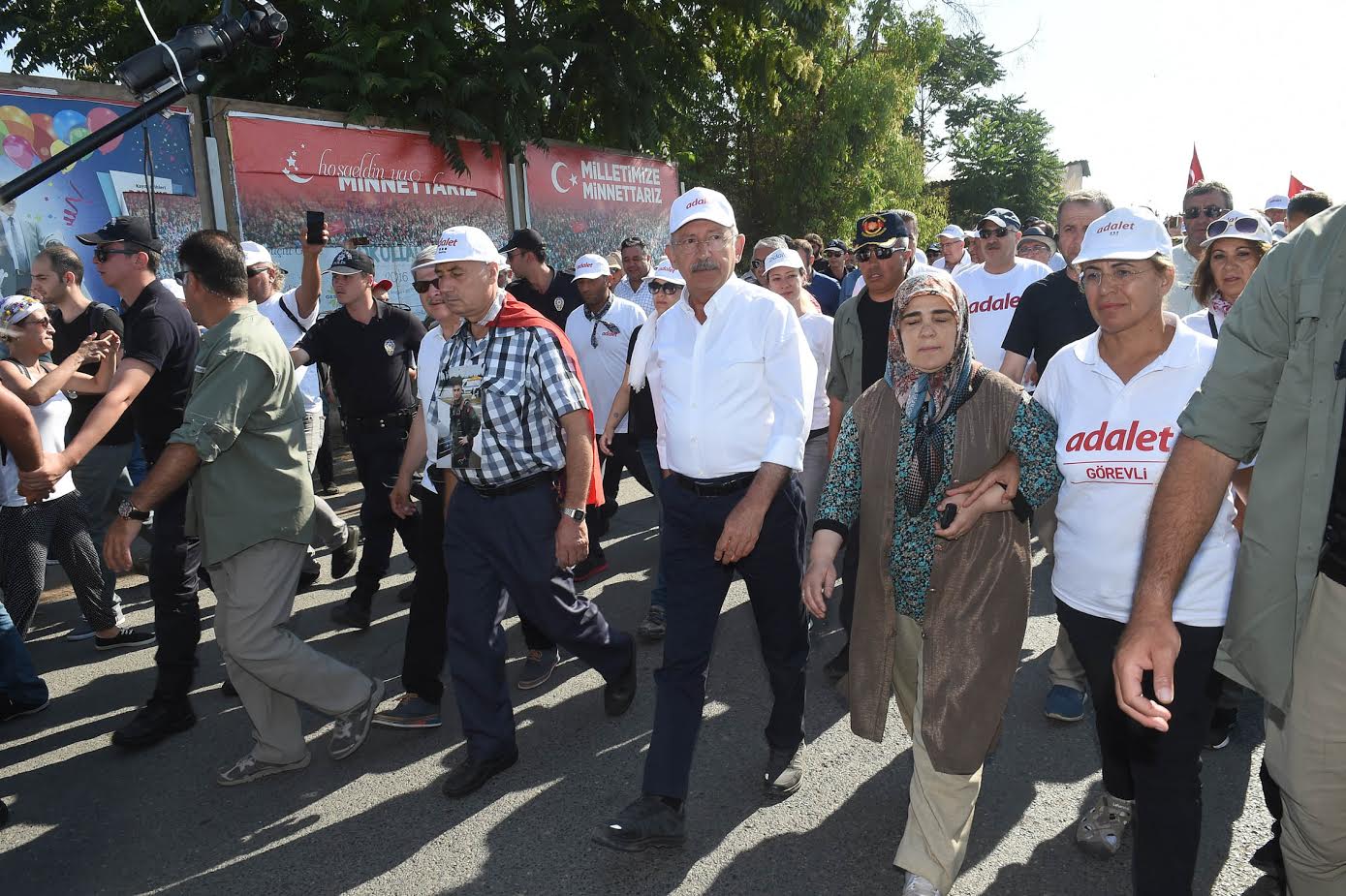 Adalet Yürüyüşü'nde 23 gün 30